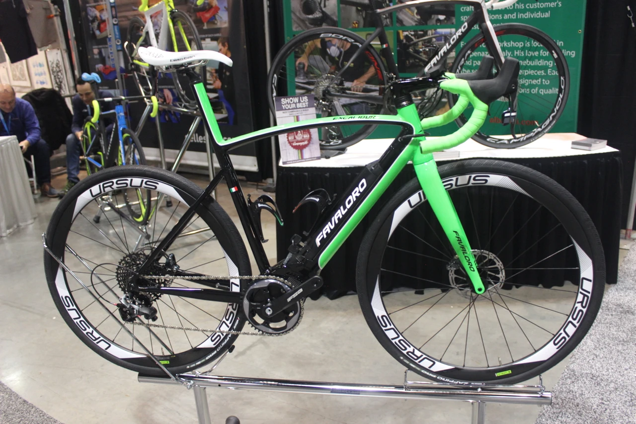 The electric-assist Excalibur road bike, by Favaloro