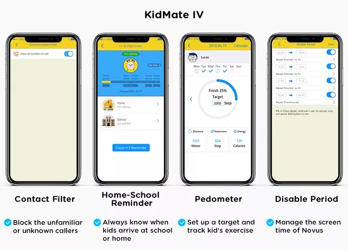 The powerful KidMate IV smartphone app for parents