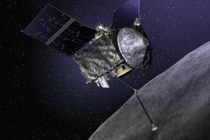 Artist's impression of OSIRIS REx