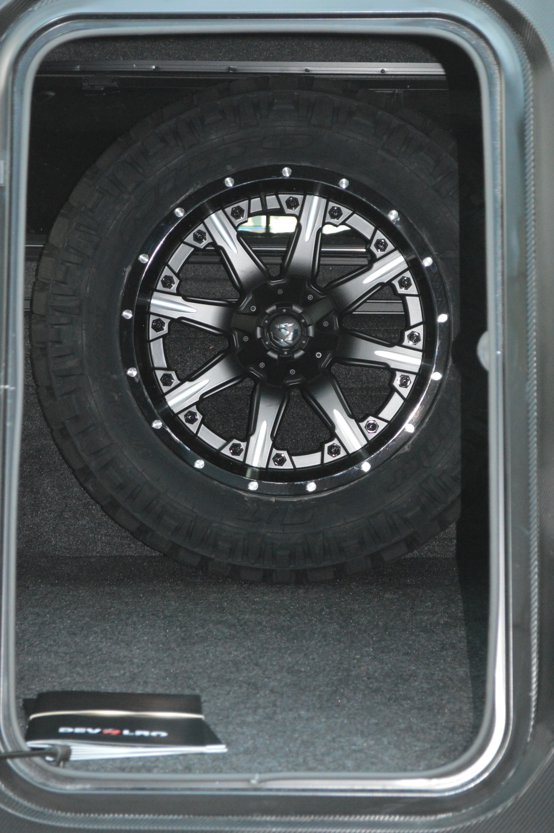 The Diablo sits on 37-inch tires