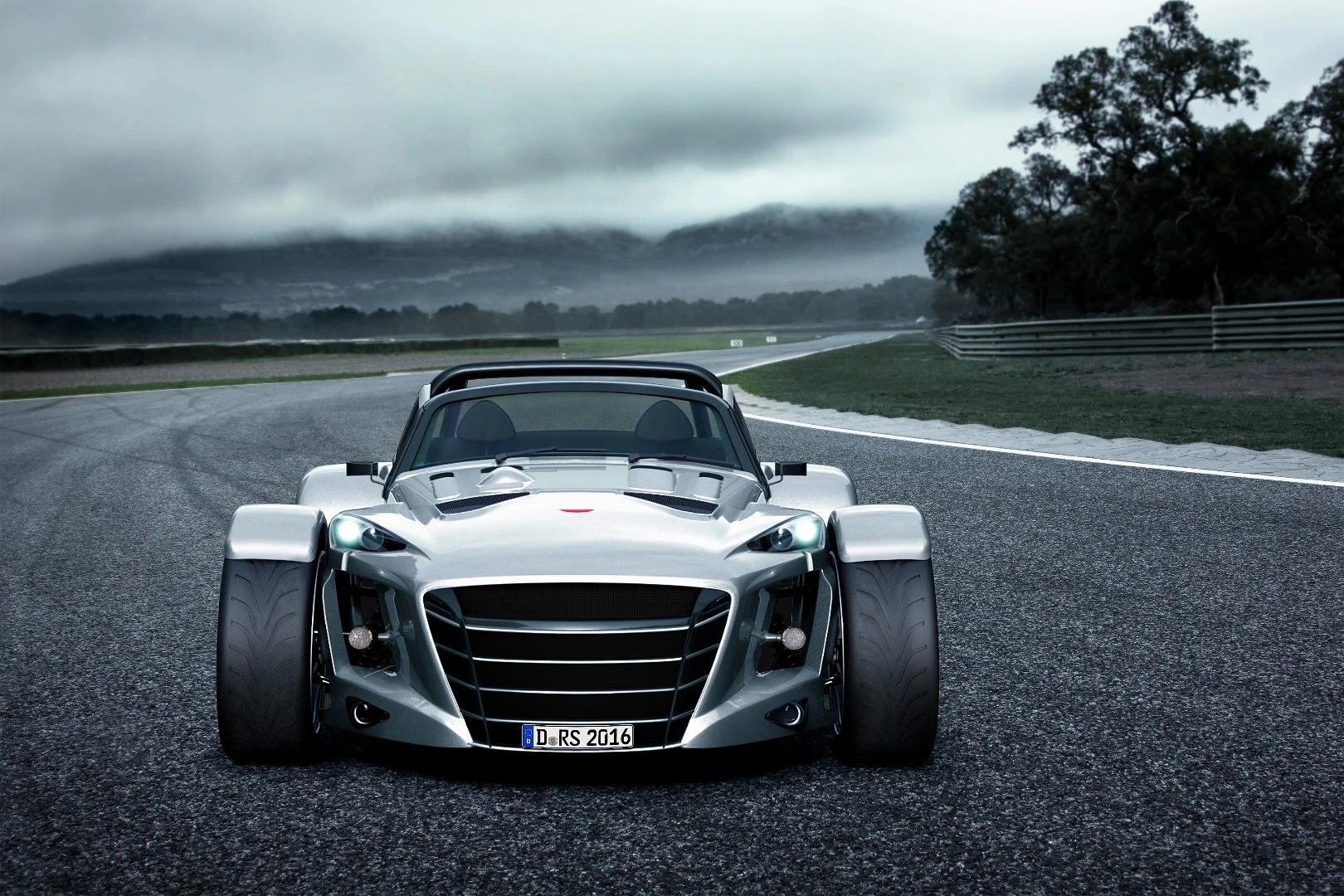 The D8 GTO-RS has an angrier face