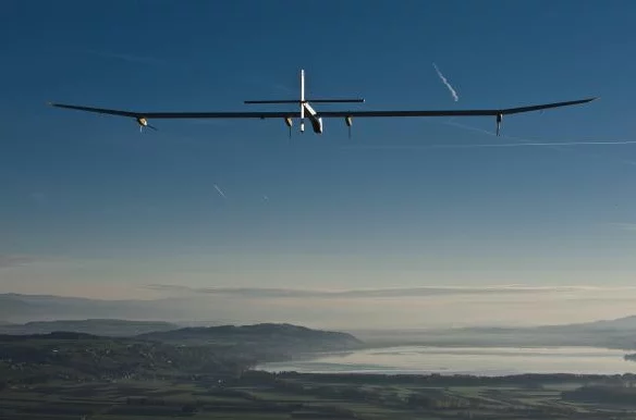 HBSIA during flight testing in Switzerland (Photo: Solar Impulse)