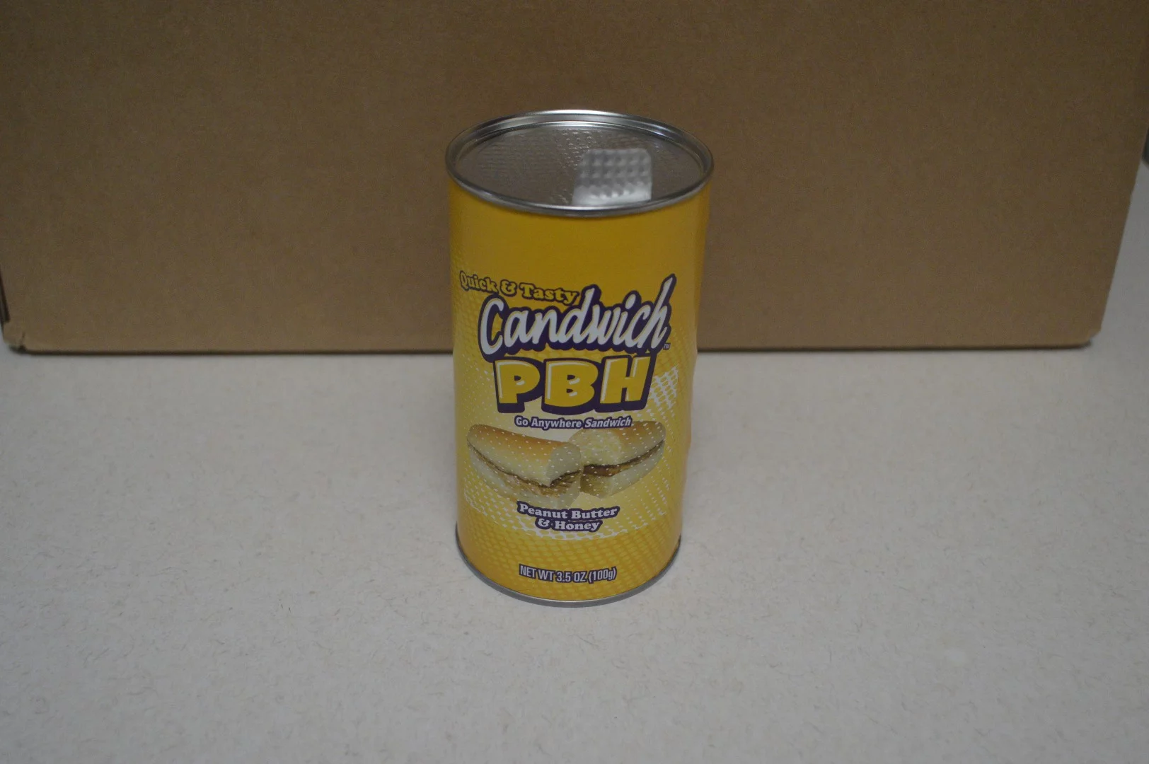 Never heard of a peanut butter and honey sandwich before, wonder what awaits ...