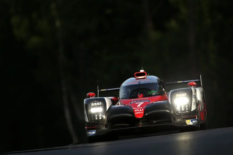 Kamui Kobayashi has taken out the lap record at Circuit de la Sarthe.