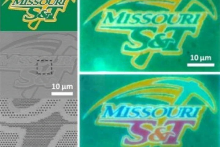 Taking advantage of the unique light absorbing properties of plasmonic metatamaterials, researchers have printed color images using nanoscale holes instead of ink