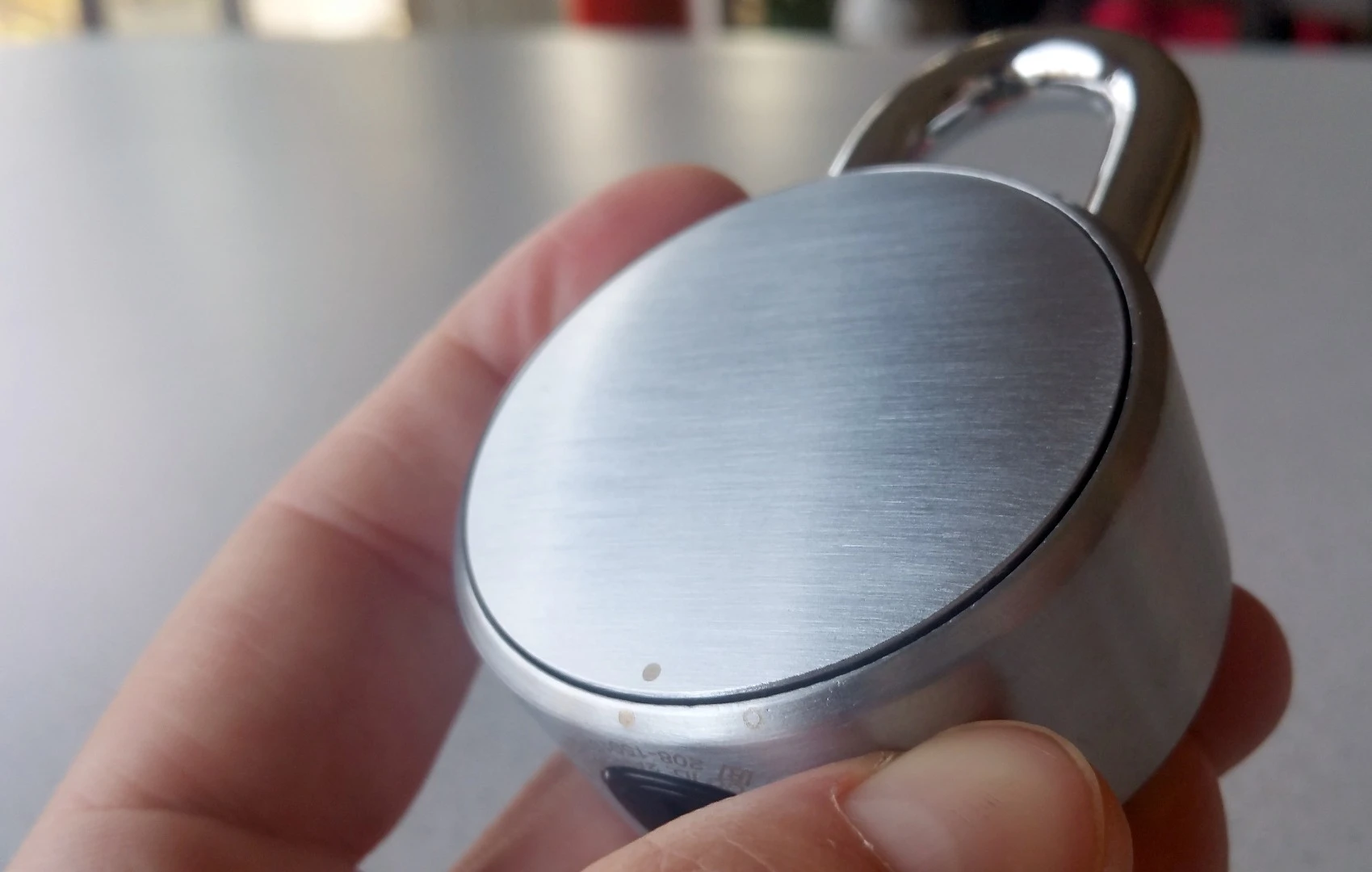 The Noke padlock features quick-click access and jump-start contact points as alternate/backup methods of opening