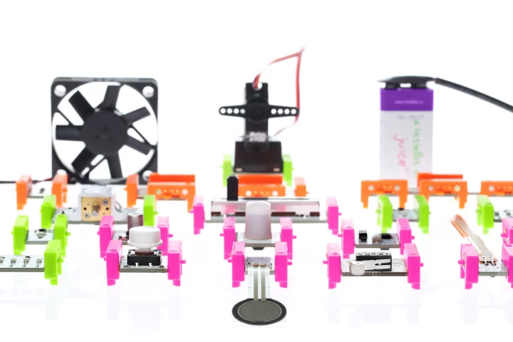 littleBits electronic building blocks lets kids and adults create simple circuits or inventive projects (Photo: littleBits)