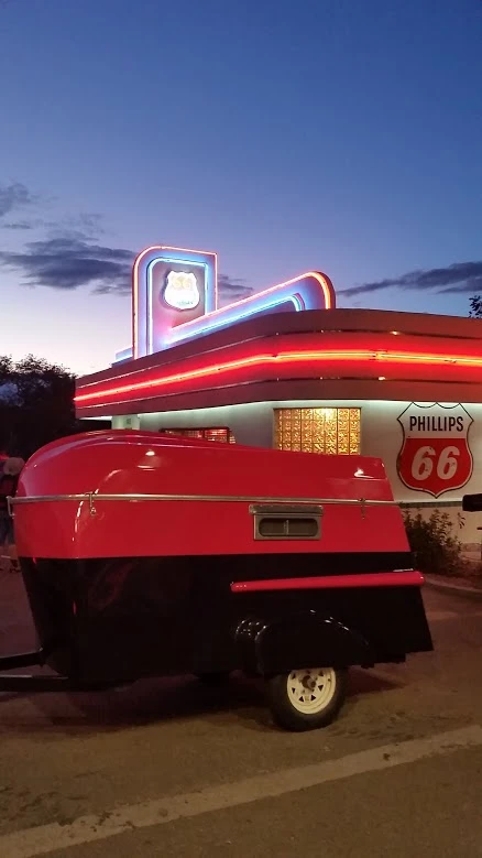 A retro road trip