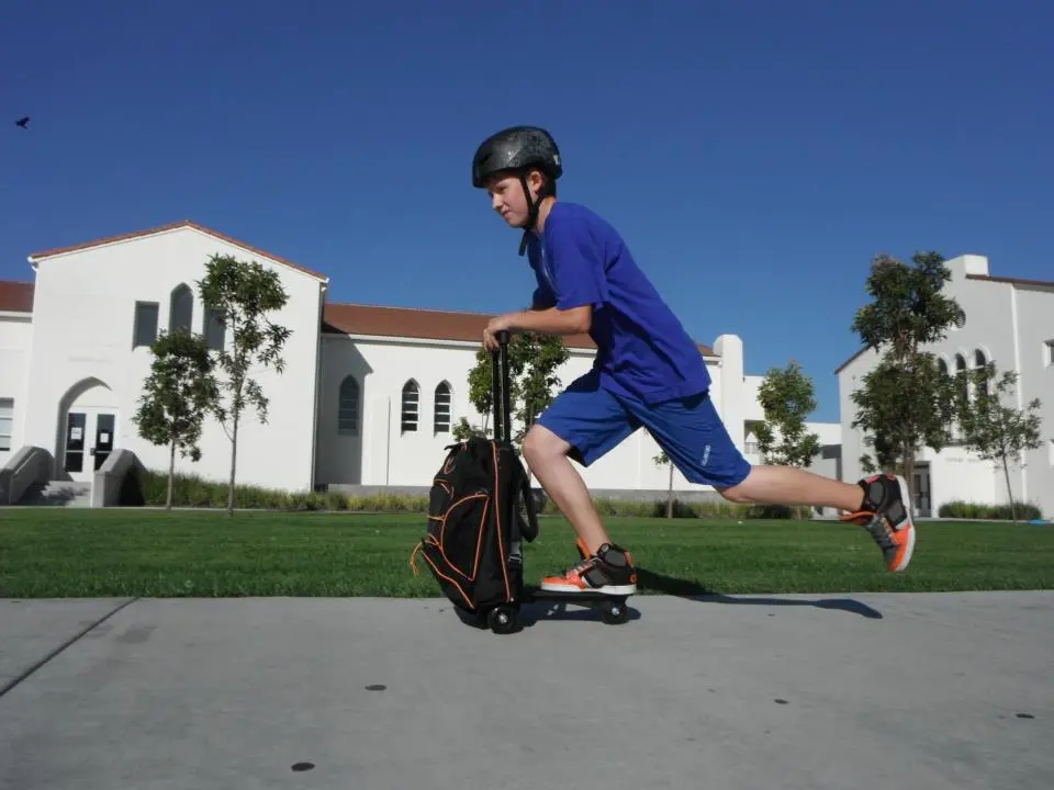 The Fly, in scooter mode
