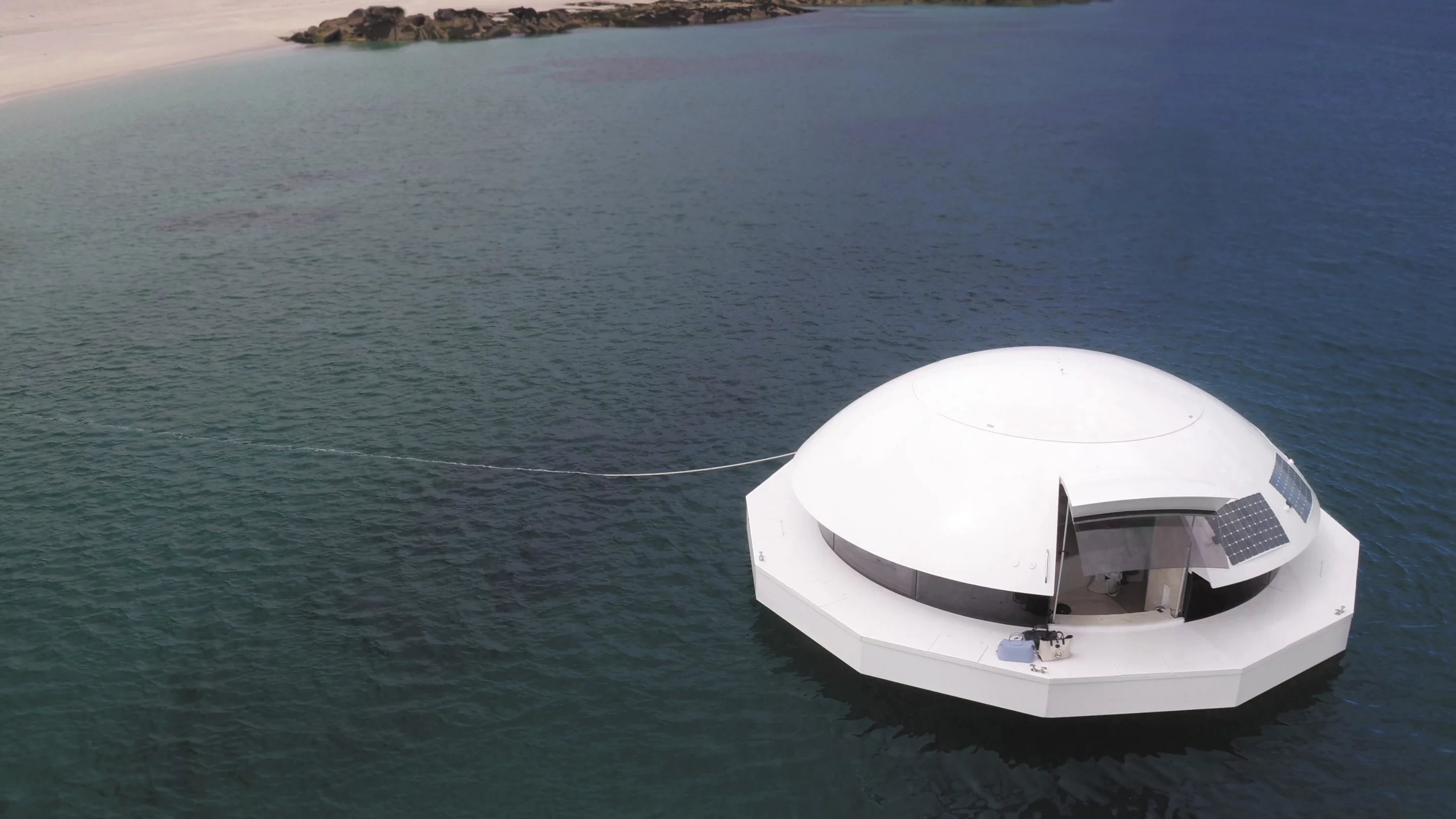 Anthénea gets power from roof-based solar panels