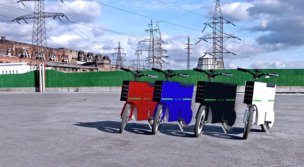 The Zeit Eco has an aluminum frame with plastic side panels that can be removed for a custom/personalized paint job