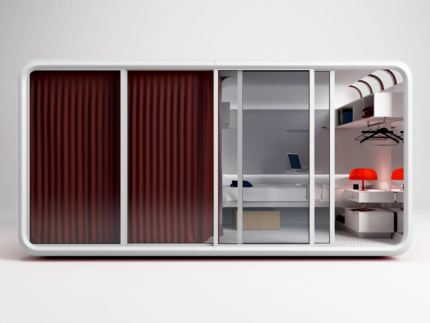 The Sleeping Pod, by Yazdani Studio of CannonDesign