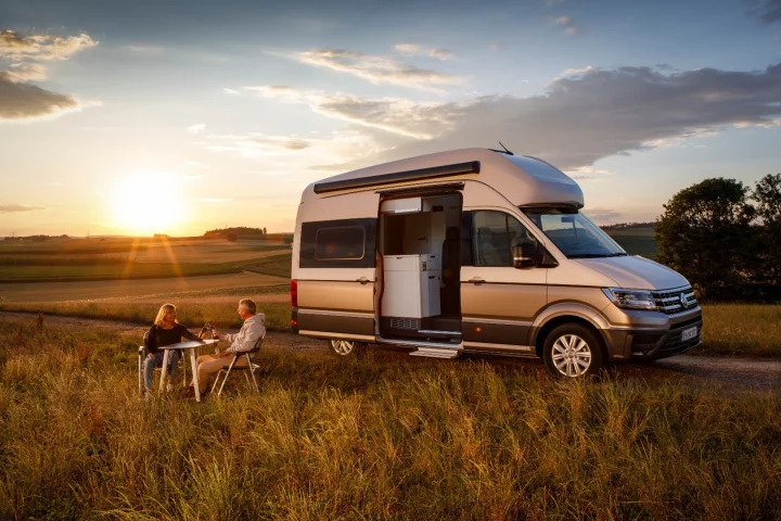 Volkswagen will hold the Grand California's world debut at the upcoming Düsseldorf Caravan Salon