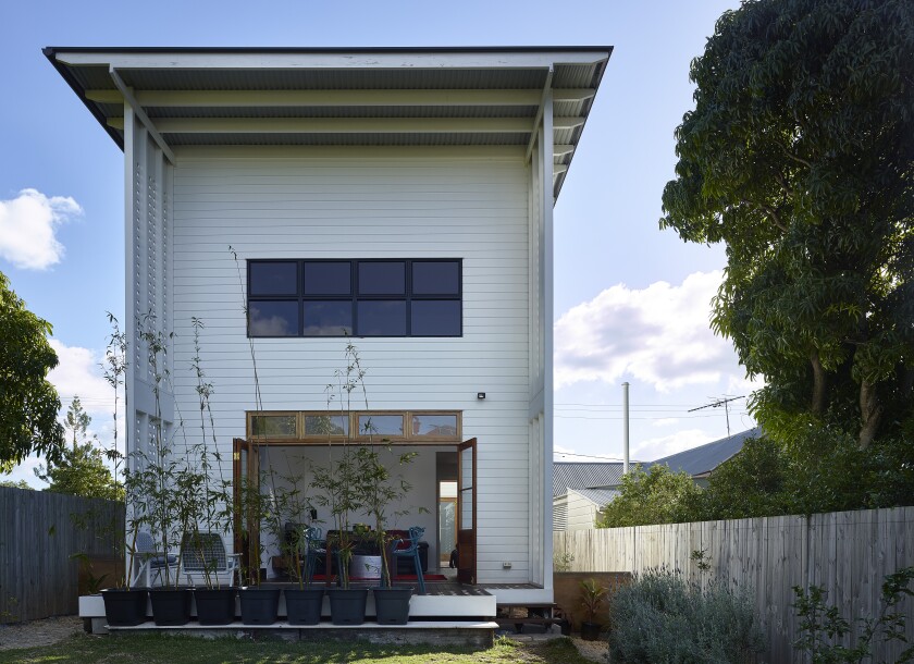 David Toussaint and Kirsty Volz together have more than 30 years of experience in architecture, but a patch of land recently purchased by the couple presented a new kind of challenge
