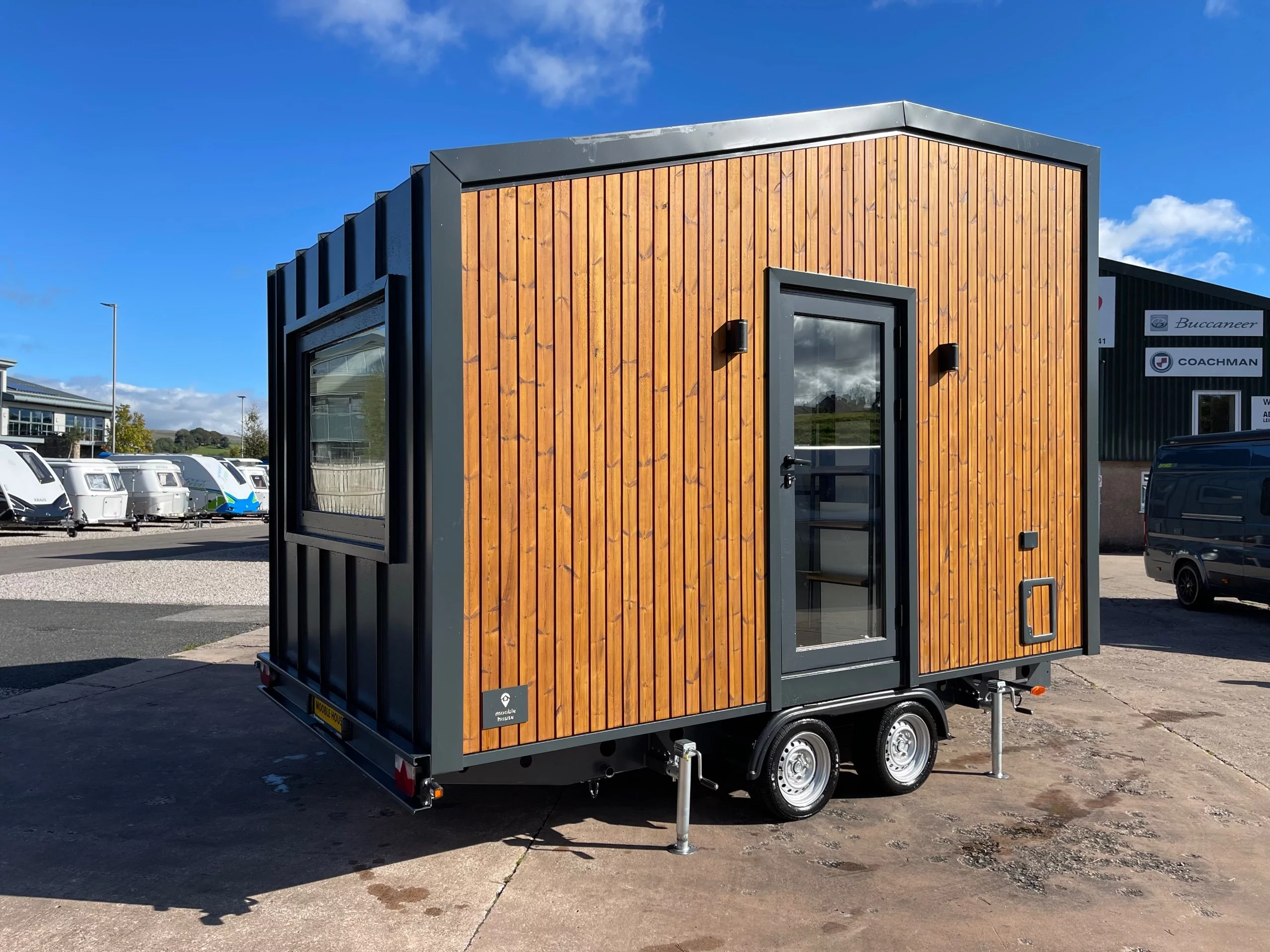 The Mo.5 450 is a compact tiny house that can sleep up to four people and starts at just £32,990 (almost US$43,000)