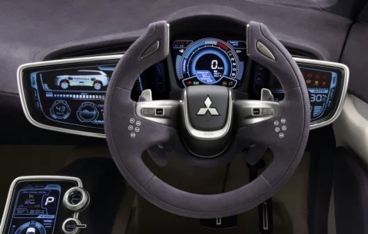 The Concept PX-MiEV dashboard