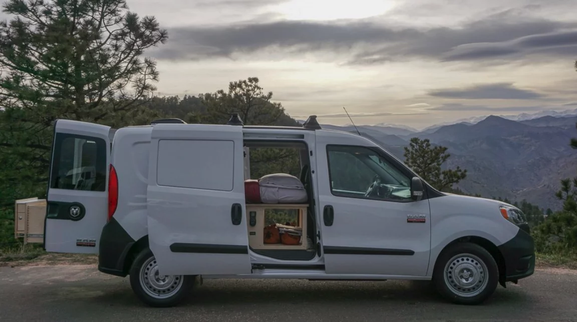 Contravans brings a plug-and-play camper kit to Ram Promaster City vans