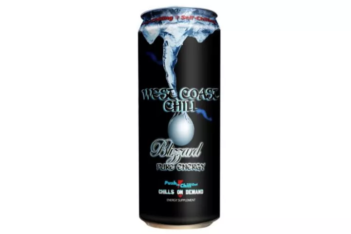 West Coast Chill is being touted as the world's first beverage to be sold in a self-chilling can
