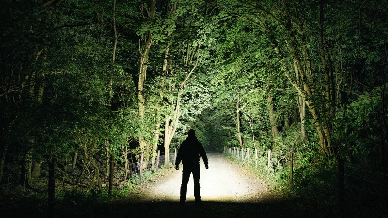 With its customizable "beast mode" button, the Nitecore EDC37 can immediately flood the darkness with 8,000 lumens or fire a straight 3,000-lumen spotlight over 1,300 feet forward
