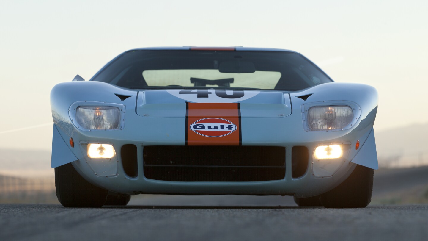 This car would be one of the world's most valuable cars regardless of its film credits. It raced and won at the highest level, is one of just two original lightweight Ford GT40s which employed carbon fibre bodywork, and one of a handful of GT40s which broke Ferrari's Le Mans dominance. It was also the camera car which filmed the 200 mph action in one of the most iconic motorsport movies in history. The GT40 was sold by RM Auctions for US$11,000,000. Photo: Pawel Litwinski/