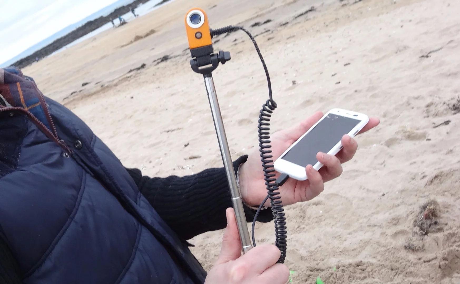 The Eye Eye works with Android smartphones
