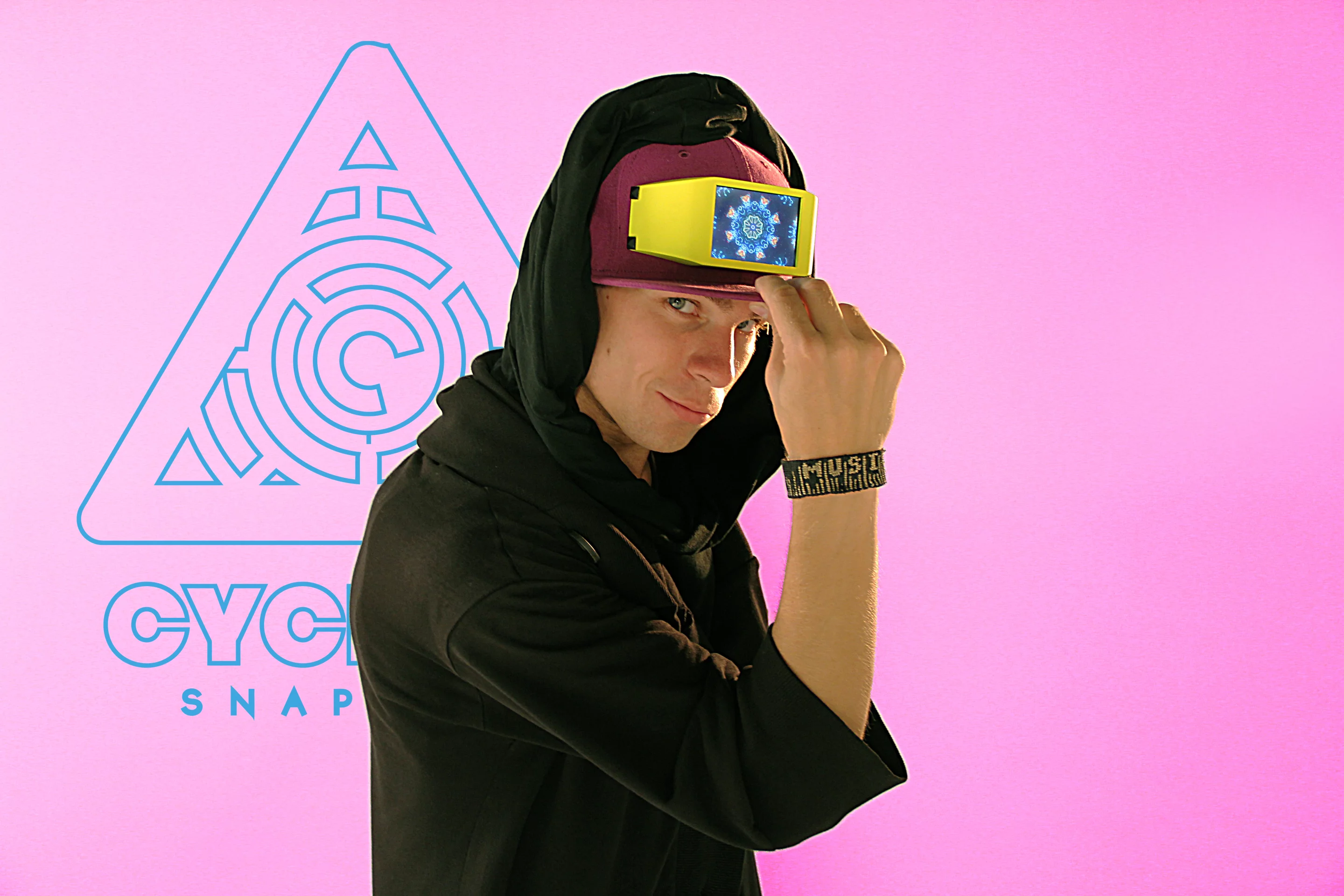 Cyclops lets you add more personal style to your hoodie and hat