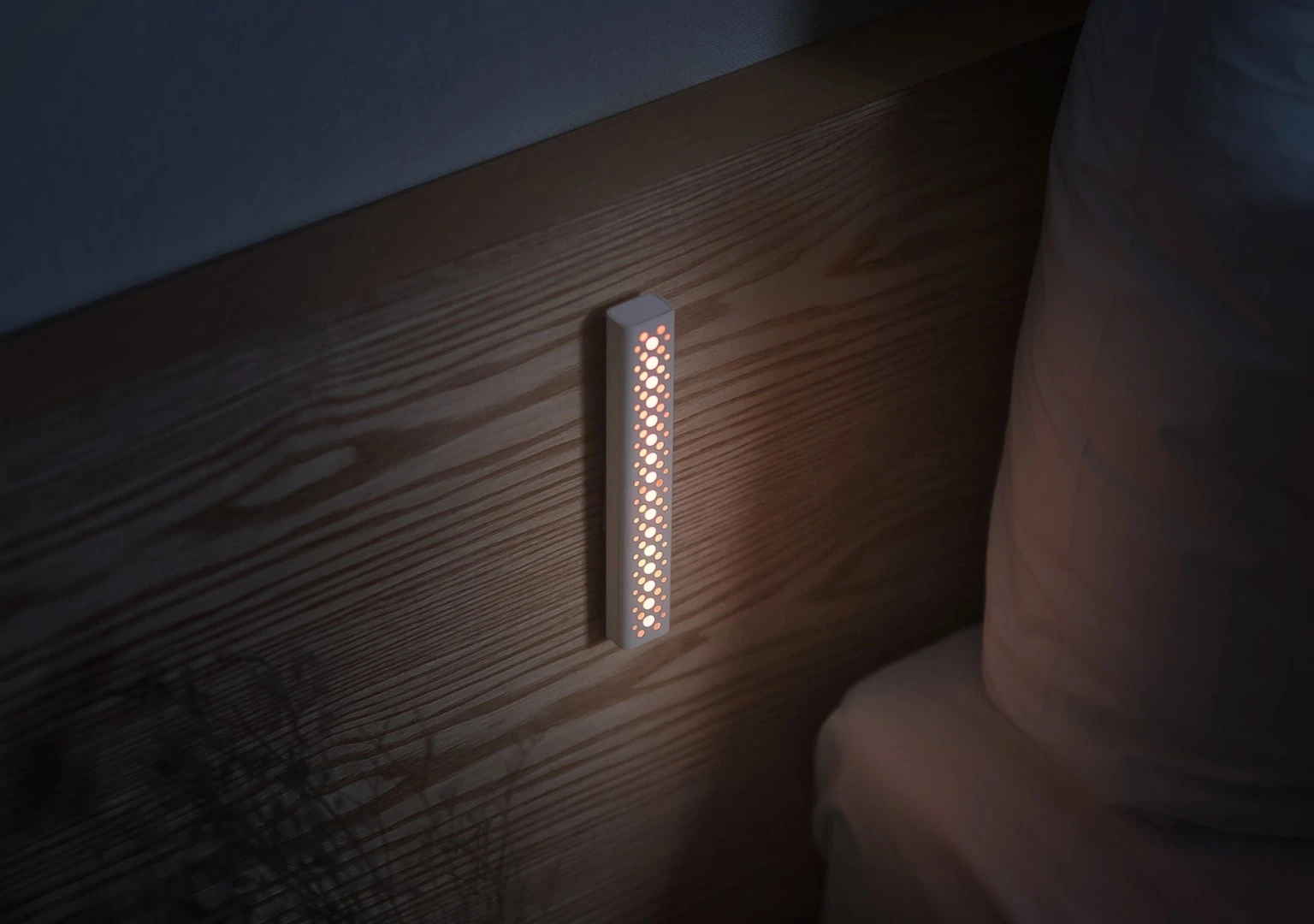 The Mstick can be used as a conventional lamp