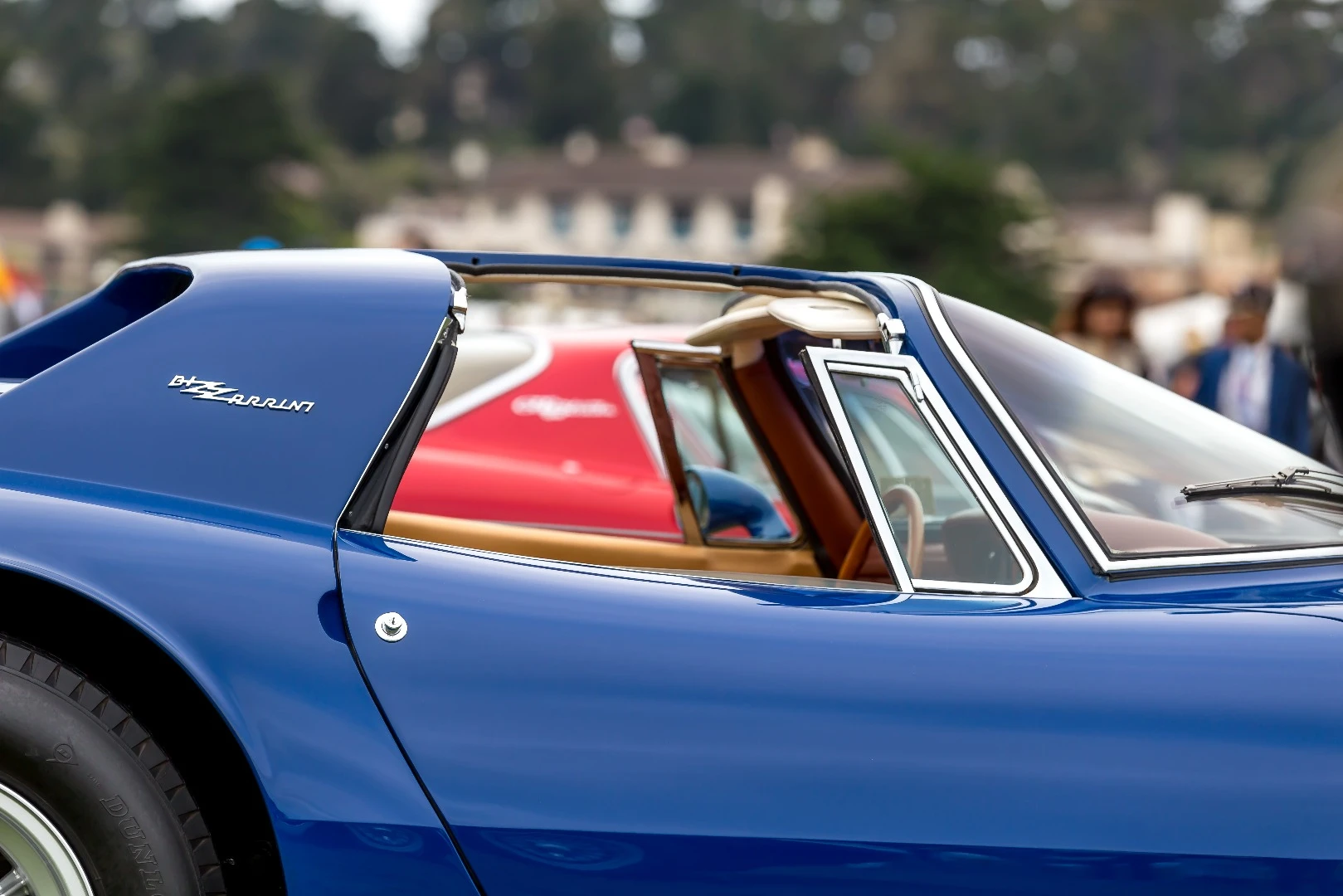This T-topped Bizzarrini was one of the rarer cars on display at Pebble Beach