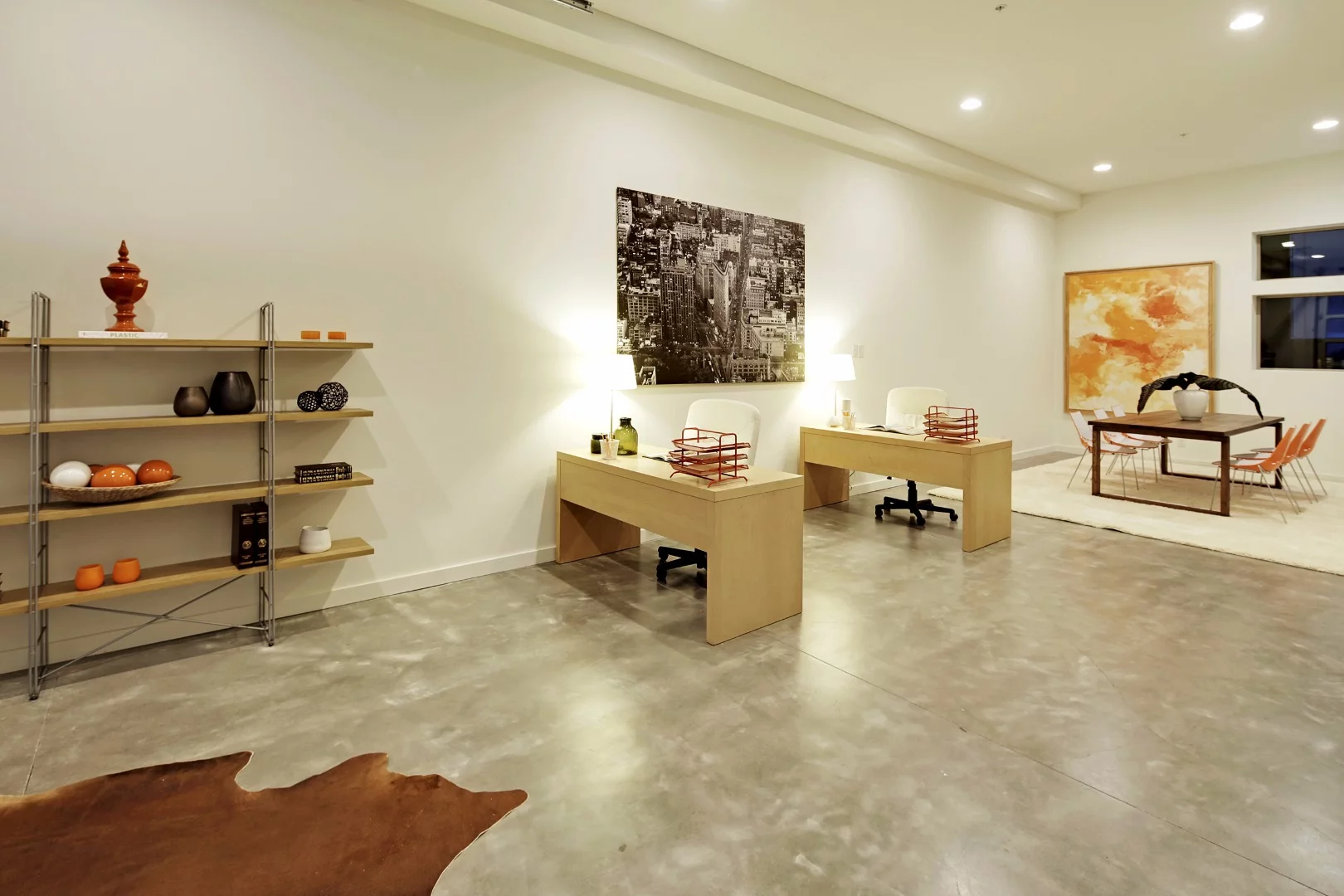 The ground floor office / retail space is large and open-plan