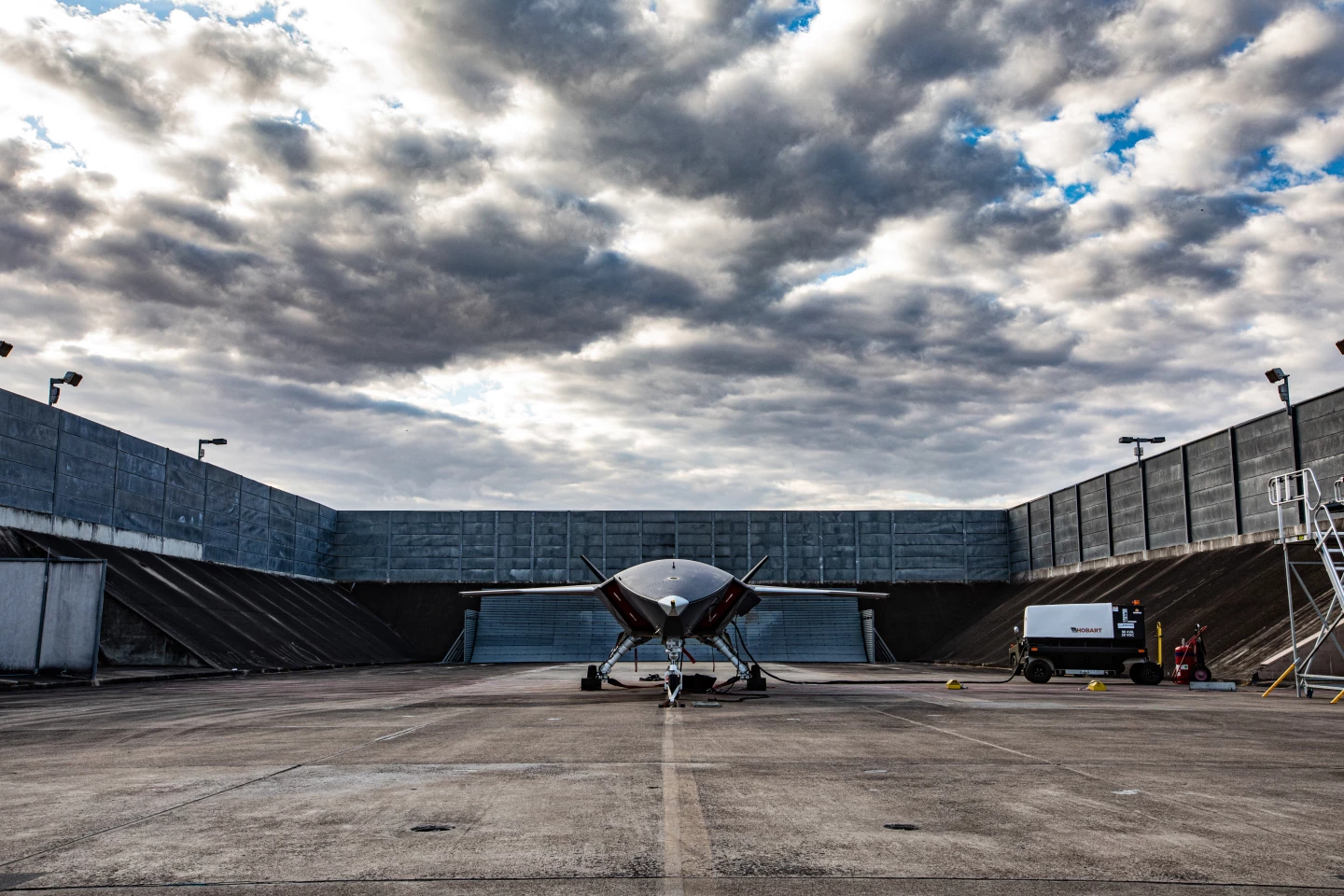 Loyal Wingman uses a commercial turbofan engine