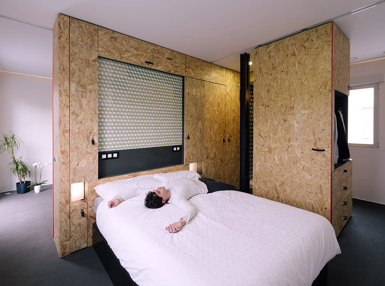 The sleeping area (Photo: Miguel de Guzmán )