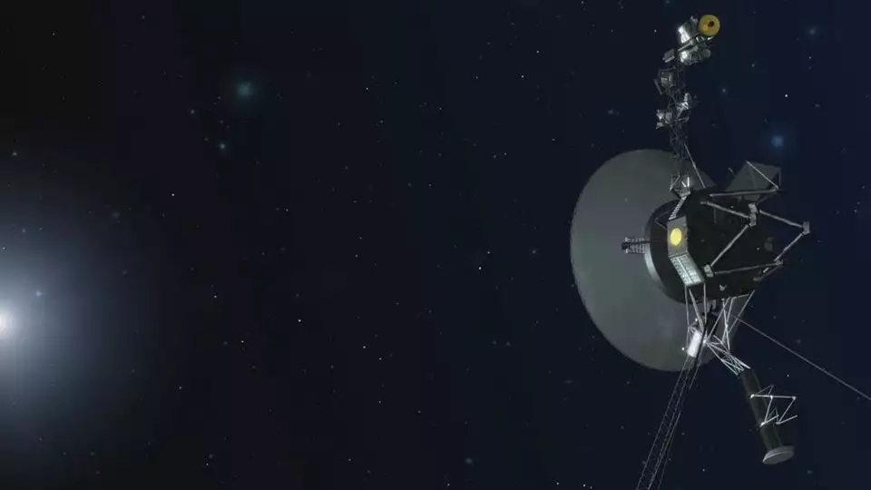 Artist's concept of the Voyager 1 spacecraft