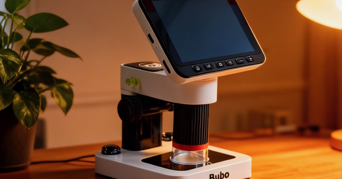 The Bubo digital microscope is presently on Kickstarter