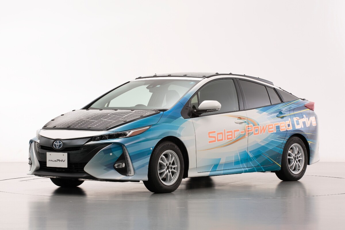 Toyota is set to start testing the new solar-paneled car this month on public roads in Japan