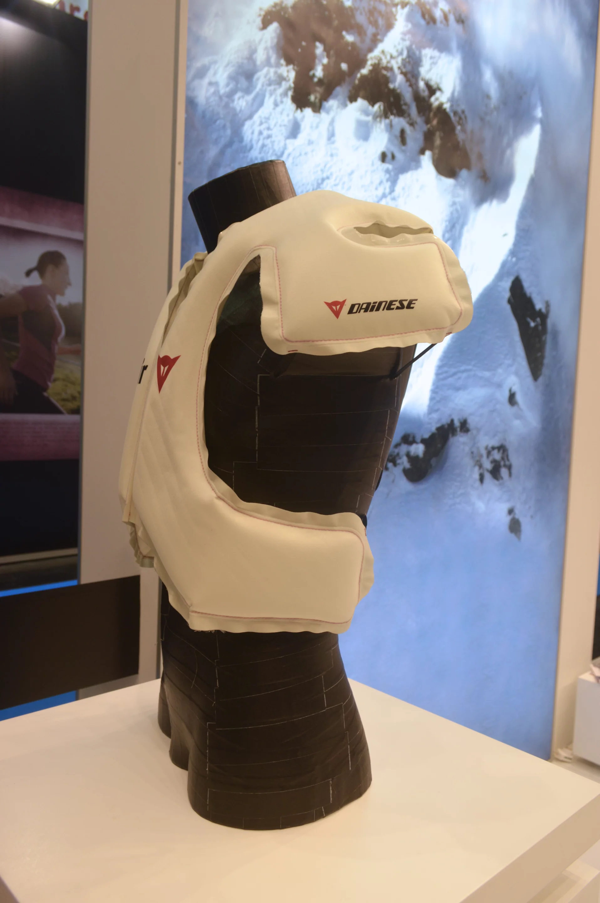 The Dainese D-air Ski at ISPO Munich 2014