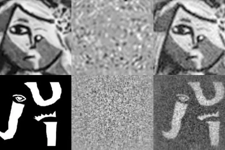 The sequence shows the difference between the original image (obtained with a wrong key) and the unencrypted one (Image: UJI)