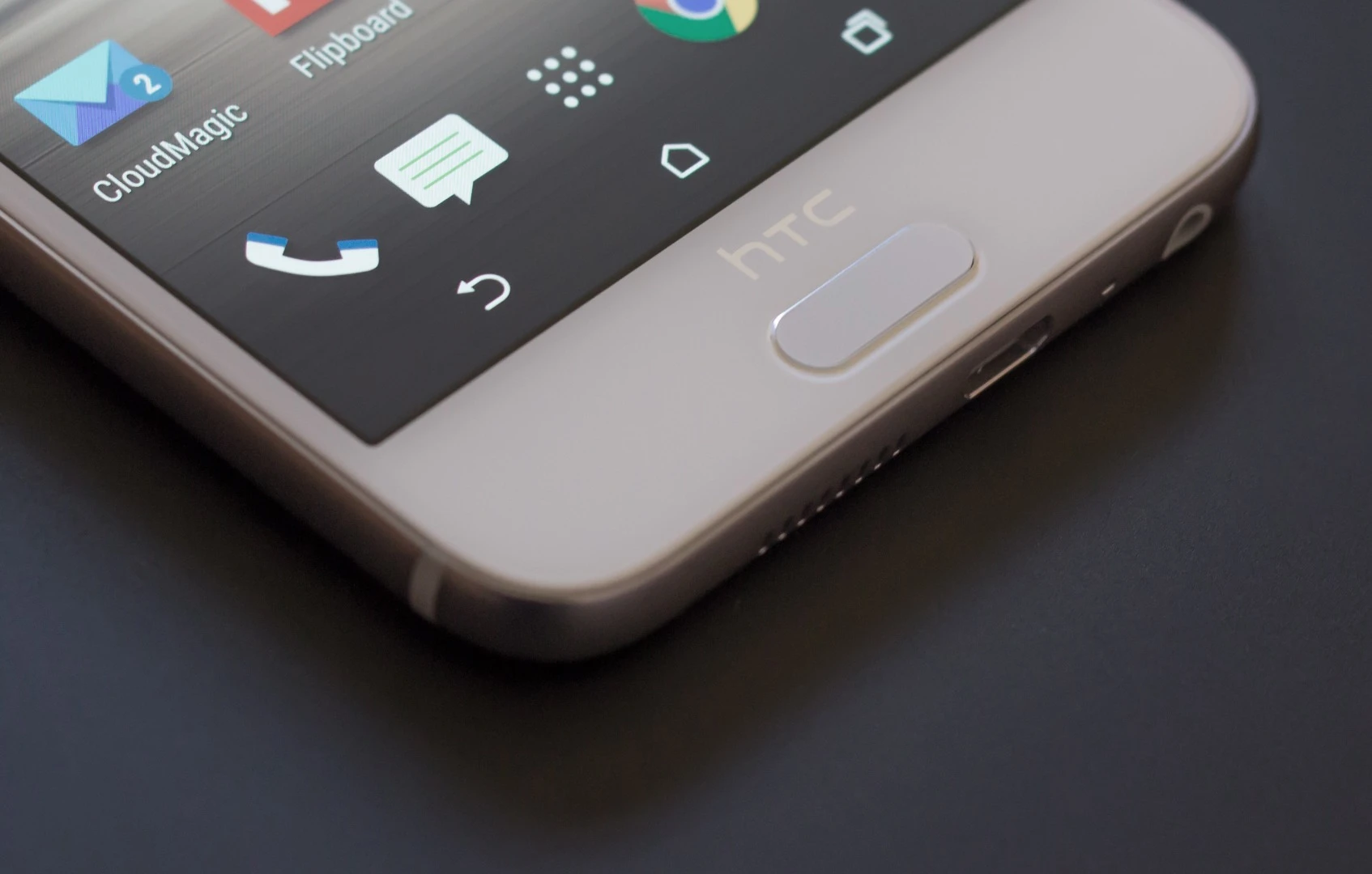 The A9's virtual and fingerprint sensor home buttons seem a little redundant