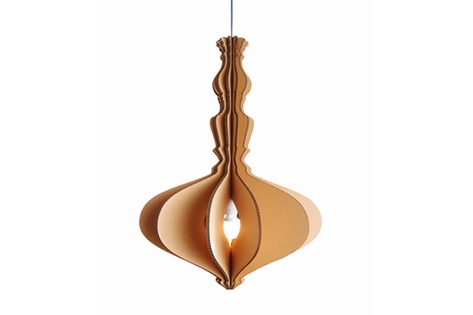 The suspended shade comes in a number of different designs