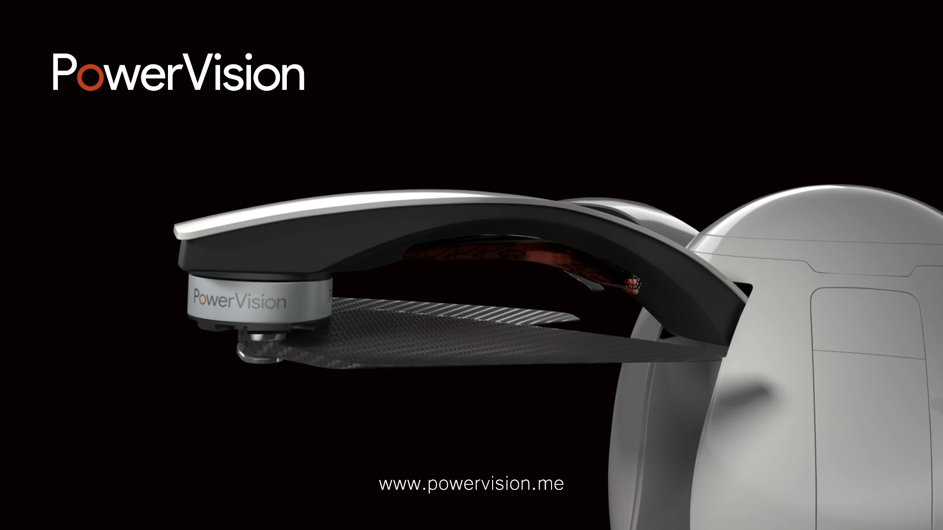 The PowerEgg with rotors folded