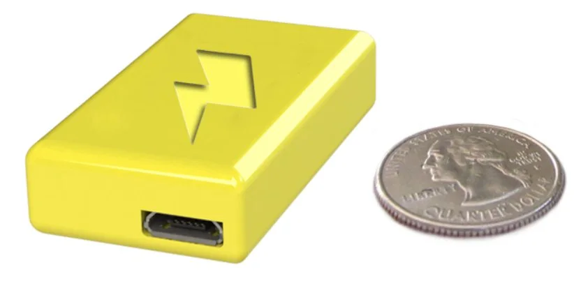 The device can be worn either as a wristband or stuck to the skin via adhesive stickers