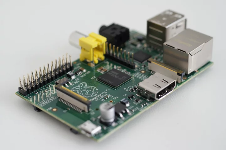 The Model B Raspberry Pi has undergone a significant upgrade (Photo: Gijsbert Peijs)