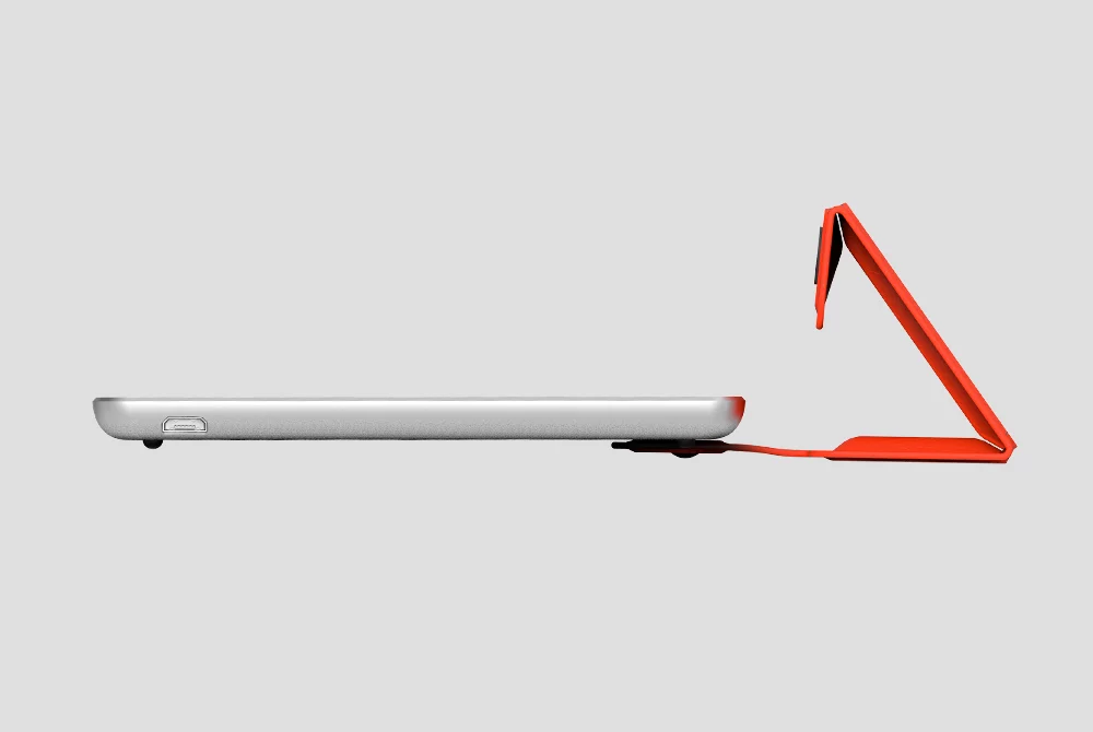 Moky has a thin aluminum body