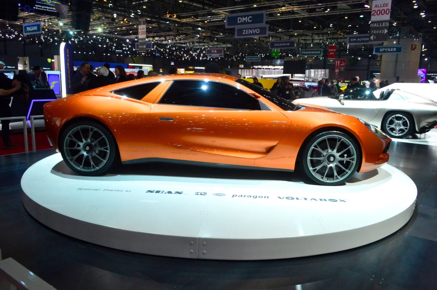 No mention of the active aerodynamics featured on the original Scalo prototype