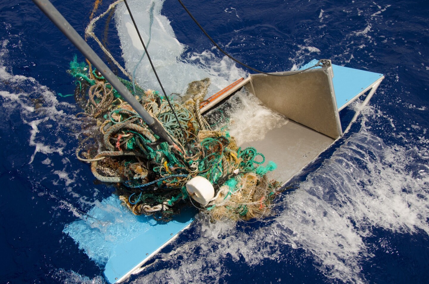 Plastic samples from a new survey of the Great Pacific Garbage Patch