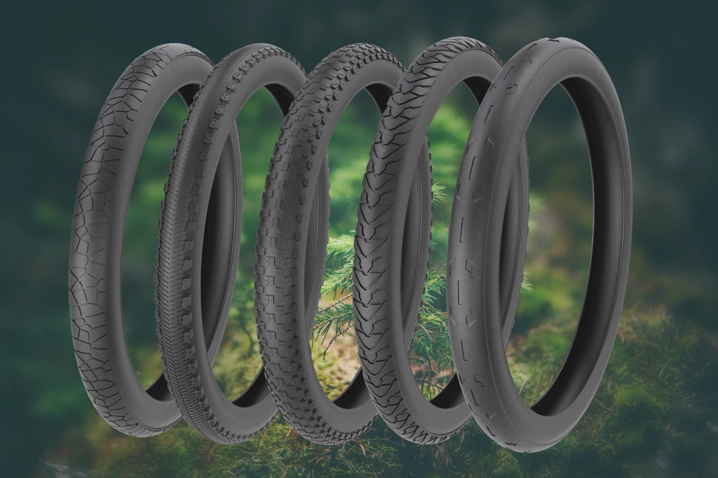 For now, reTyre sees its material being used in tires for things like bikes, strollers, carts and wheelchairs