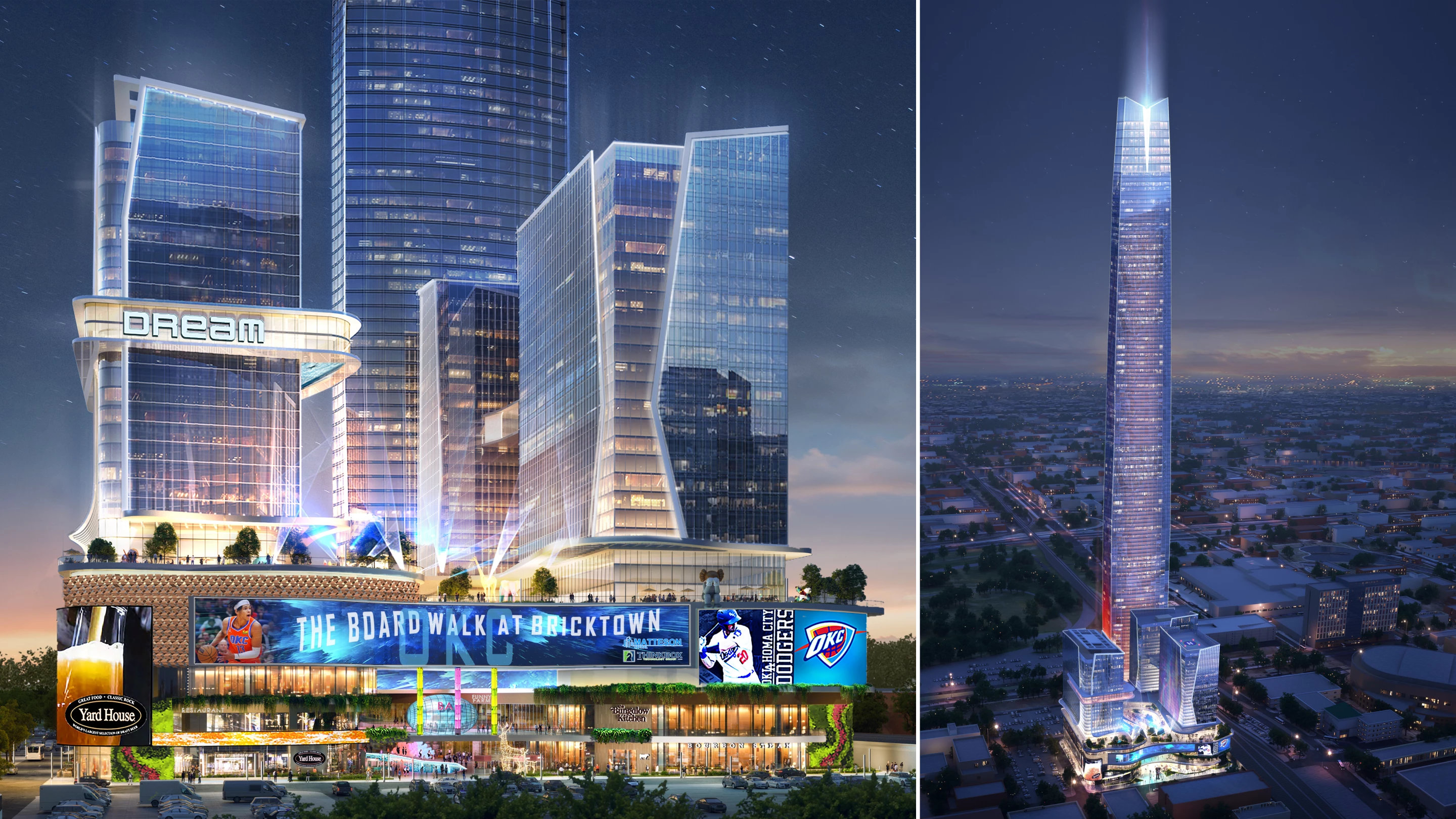 The Boardwalk at Bricktown skyscraper will be the second-tallest building in the USA, as well as the second-tallest in the entire Western Hemisphere