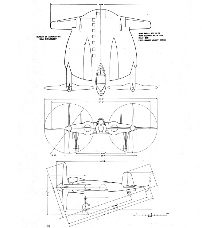 Plans for the XF5U