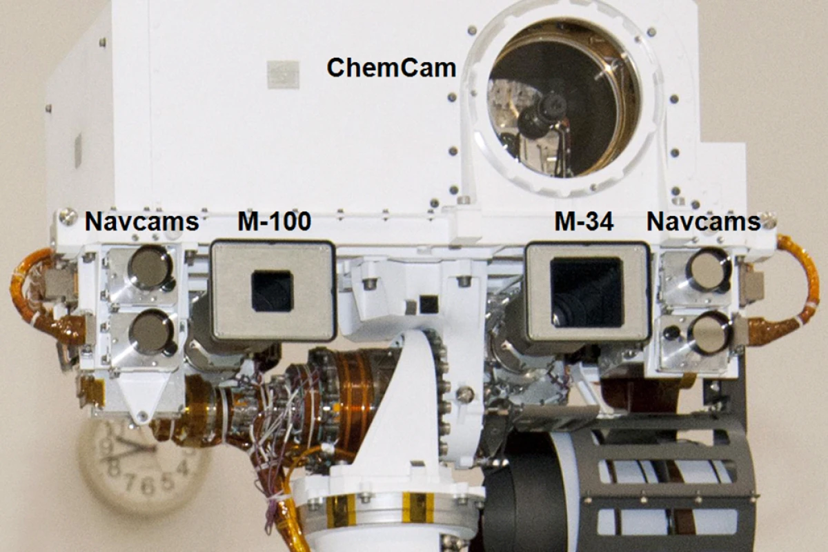 Details of ChemCam (Image: NASA/JPL-Caltech/LANL)