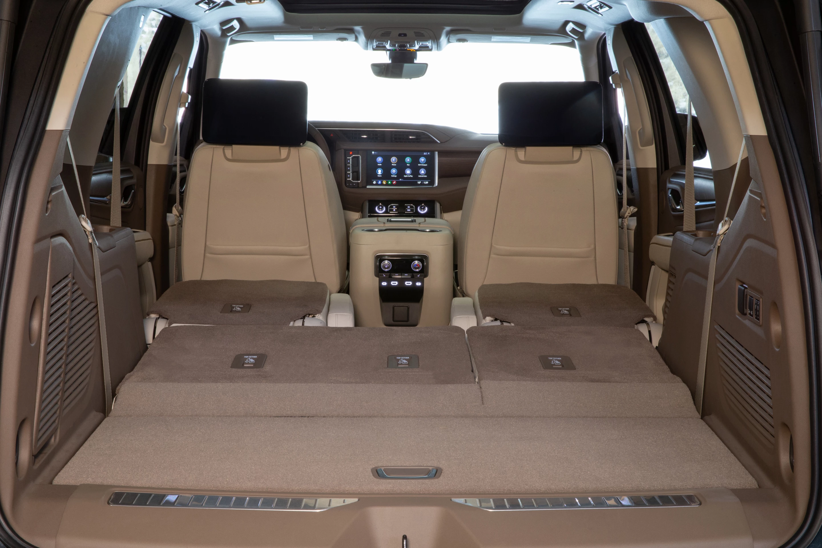 Maximum cargo space in the Yukon is a massive 122.9 cubic feet – the XL adds 23 cubic feet of cargo on top of that