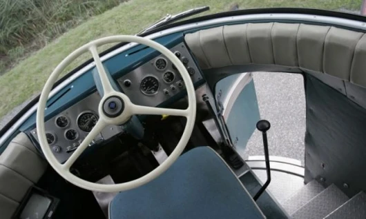 An interior shot of the restored FutureLiner